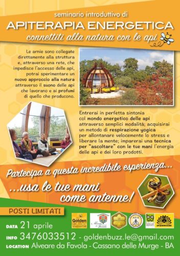 Seminario di Apiterapia Energetica