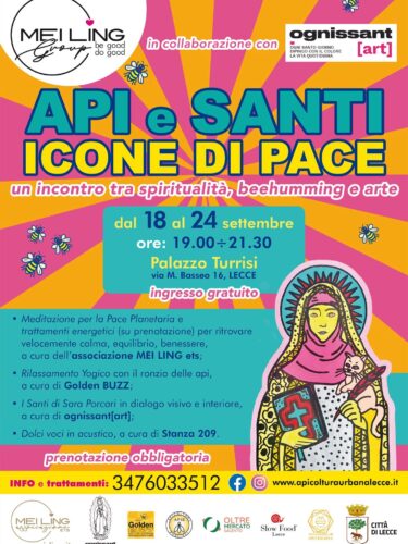Api e Santi – Icone di Pace